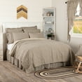 thumbnail image 2 of VHC Brands Sawyer Mill Ticking Stripe Quilt, California King 130x115, Charcoal Grey, 2 of 4