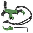 thumbnail image 1 of Lishi Green C6 Grip Archery Trigger Composite Bow Finger Release Aid, 1 of 19