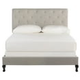 thumbnail image 2 of Safavieh Hathaway Modern Tufted Bed Frame with Nail Heads, 2 of 7