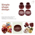 thumbnail image 4 of 4Pcs Multi-function Donut Mold Thick Donut DIY Baking Mold Round Donut Mold Exquisite Mold, 4 of 8