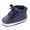B, variant on Gyujnb Boys Girls High Top Crib Shoes, Lace up Flat Sole Comfortable Solid Color Baby Shoes(Toddler),12-18 Months