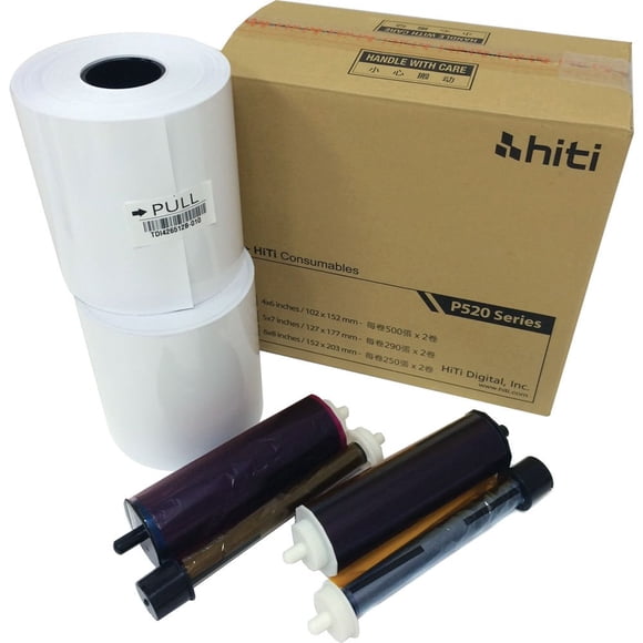 Impresora fotográfica HiTi P520 Series Ribbon and Paper Case