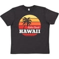 thumbnail image 3 of Inktastic Kailua Beach Hawaii Retro Sunset Youth T-Shirt, 3 of 5