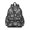 Cat and Skull Gothic Pattern, variant on Moon and Face Gothic Pattern Cute School Backpack with Padded Back and Adjustable Shoulder Straps 13.4"x11"x4.7"