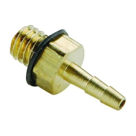 Parker Male Connector,1/8 In Tube Size,Brass 27-1