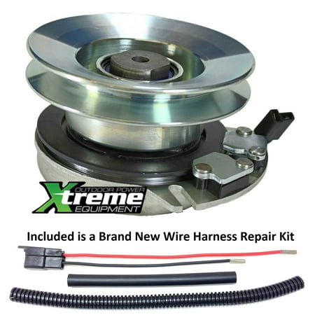 M 3 Clutch Kit - Bundle - 2 items: PTO Electric Blade Clutch, Wire Harness Repair Kit. Replaces Troy Bilt 917-05121 Electric PTO Blade Clutch - w/ Harness Repair Kit !