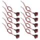 thumbnail image 1 of Luces de marcador redondas LED para remolque de camión 24V, de plástico, impermeables, rojas, 10 piezas, 1 of 7