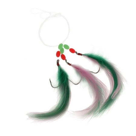 Fishing Bait Mackerel Rigs Skirt Trolling Marlin Lures Pink And Green