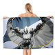 thumbnail image 1 of Caballero Luna Toalla de playa de secado rápido con diseño temático, regalo para mujeres y niñas, ideal para cumpleaños, fans, amantes de la música, uso en la playa o al aire libre, 78 × 150 cm, 1 of 6