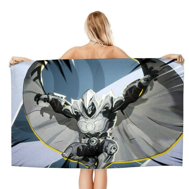 Caballero Luna Toalla de playa de secado rápido con diseño temático, regalo para mujeres y niñas, ideal para cumpleaños, fans, amantes de la música, uso en la playa o al aire libre, 78 × 150 cm
