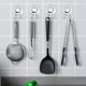 thumbnail image 1 of Ganchos de succión Soporte de ganchos dobles de acero inoxidable Ventosas de vacío fuerte para superficie de pared plana y lisa Toalla Bata Ba?o Cocina Ducha (2 ZefeiWu 1327534179262, 1 of 1