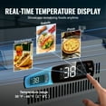 thumbnail image 4 of KFFKFF Countertop Refrigerated Salad Pizza Prep Station 135 W Glass Guard ETL, 4 of 9