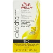 Wella Color Charm Liquid Haircolor 8NG Light Beige Blonde, 2 oz (Pack of 2)