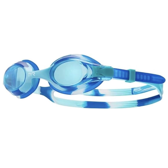 Gafas de natación TYR Swimple Tie Dye, unisex, para niños, azules