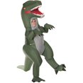 thumbnail image 1 of Morph Giant Inflatable Dinosaur Velociraptor Halloween Costume for Adults, 1 of 5