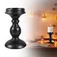 thumbnail image 3 of Modern Home Decor, Halloween Candlestick American Retro Black Candlestick Aromatherapy Column Candle Stand Decoration Crafts Shooting Props, 3 of 9