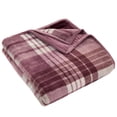 thumbnail image 3 of Better Homes & Gardens Chenille Bed Blanket, Violet, Queen Size, 90 x 96 in, 3 of 6