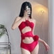 thumbnail image 5 of Bañador negro con estampado de piel de serpiente para mujer, traje de baño Sexy de una pieza con Espalda descubierta, Monokini Trikini, 2024, 5 of 5