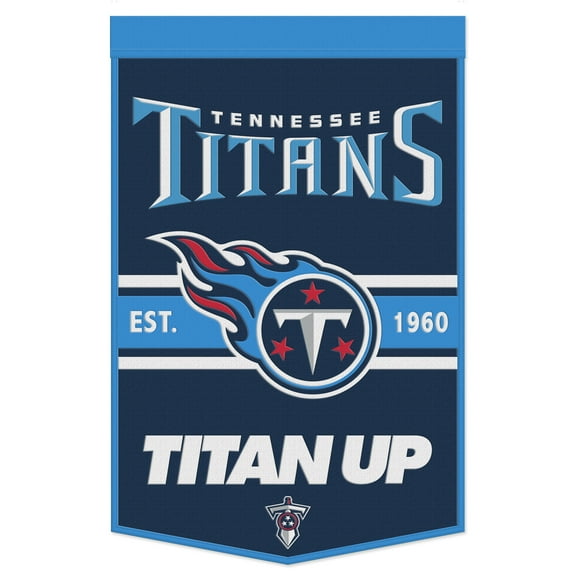 WinCraft Tennessee Titans 24" x 38" Primary Logo Banner