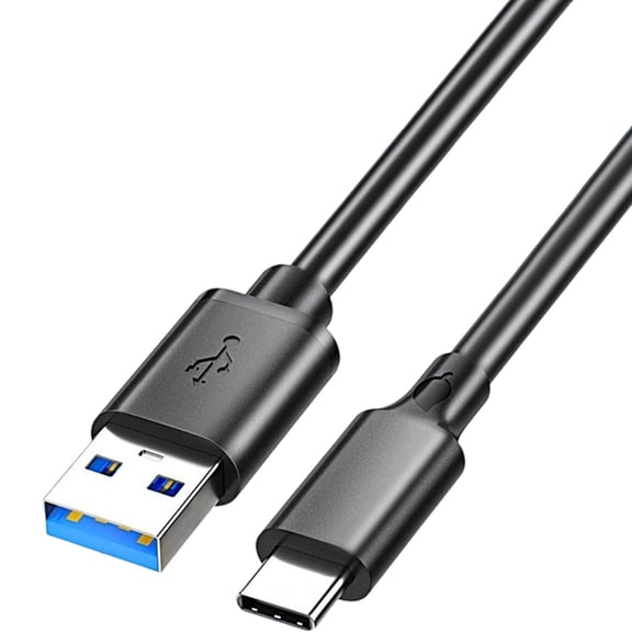 90 Degree Right Angled Fast Charging Cord USB3.0 to Type C 5Gbps Power 25/50/100cm Braided Cable for Tablet