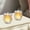 A2303 Fufafayo under $5, variant on Fufafayo under $5 Tea Light Candle Holder, Flower Shaped Glass Candle Jar, Flameless LED Candle Lamp, Romantic Centerpiece for Wedding Party Table Decor