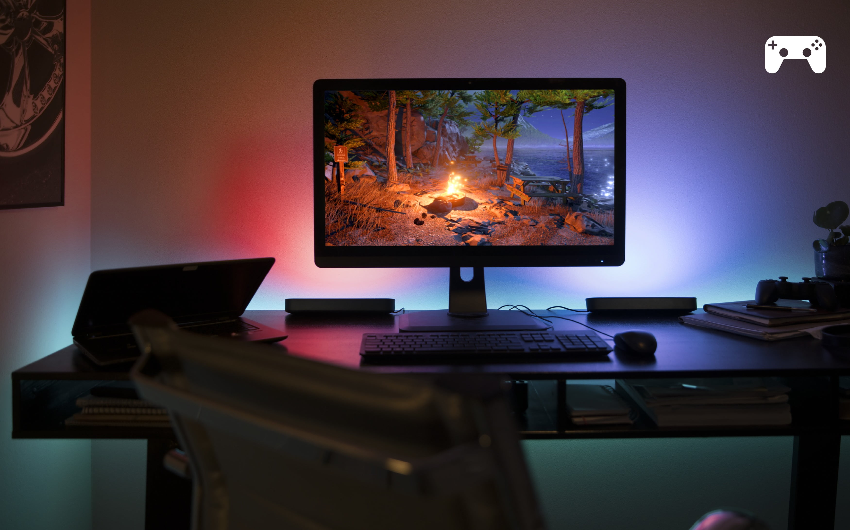 Philips Hue Play Light Bar Single Base Pack, Black, LED
