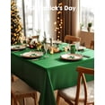 thumbnail image 4 of Minzimin Plastic Table Cloth Disposable 3 Pack, 54x108 Inch Rectangular Table Cloth, Leakproof Table Cover for Parties, Picnic, Weddings, 4 of 5