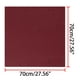 thumbnail image 2 of Bufandas de mujer de 70 cm, pañuelo cuadrado puro de Color liso liso, pañuelo para el cuello, pañuelo para el cuello Vino rojo 70x70cm/27.56x27.56(LxW), 2 of 5