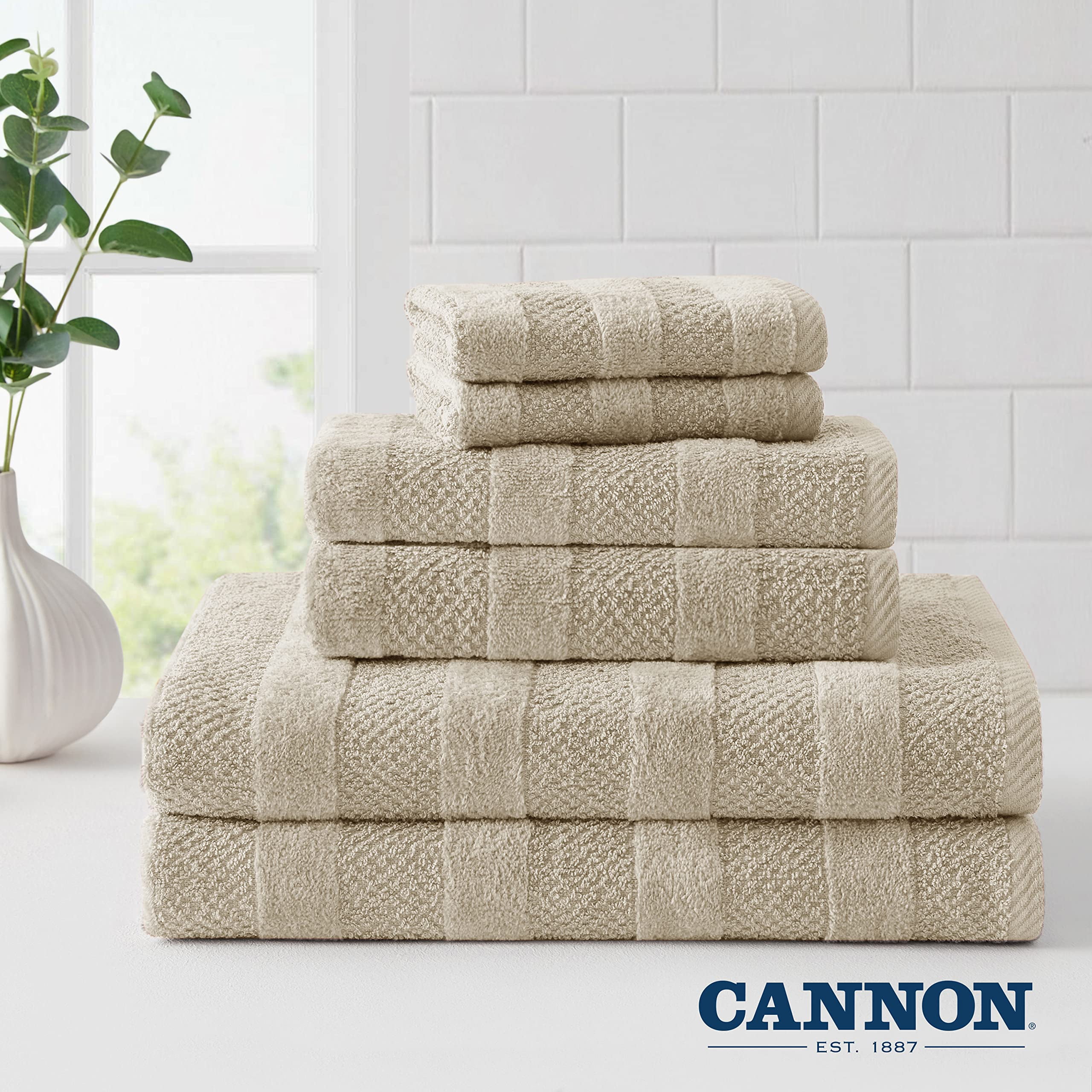 Cannon quick dry cotton bath towels hand towels or washcloths hotsell