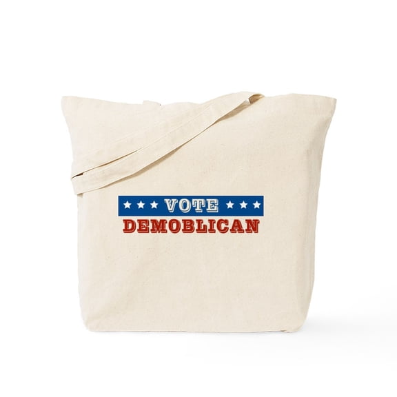 CafePress - Vote Demoblican Tote Bag - Unisex Canvas Tote Bag, Beige, 1-Piece