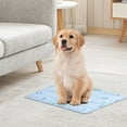 thumbnail image 4 of Tapis de Gel pour Animaux de Compagnie en Plastique Réutilisable Double Couche Design Refroidissement Instantané Portable Léger pour Chiens Chats Petits Animaux Usage Intérieur Extérieur, 4 of 4
