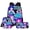 40, variant on New cartoon anime cool 3D printed large-capacity backpack, lightweight and durable, suitable for casual students, campus, and outdoor sports