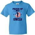 thumbnail image 3 of Inktastic Military Uncle Proud Nephew Youth T-Shirt, 3 of 5
