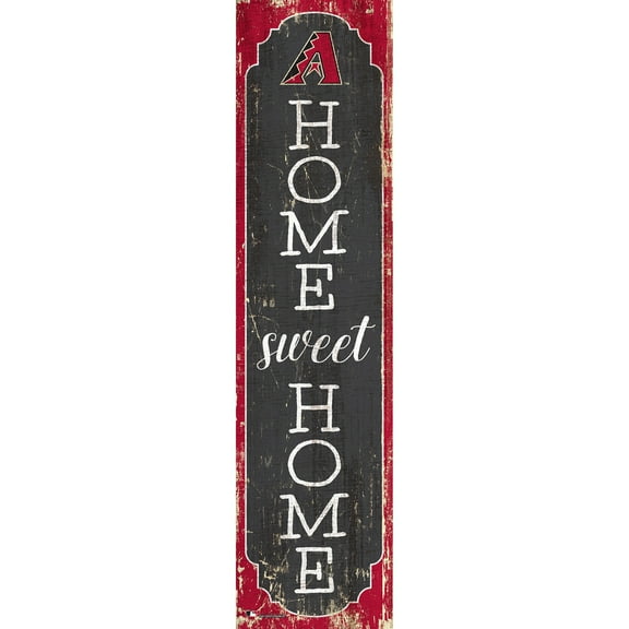 Arizona Diamondbacks 24" Home Sweet Home Leaner Sign