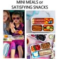 thumbnail image 4 of wqlpp-Mini Lunch-Box Snack Containers for Kids | Small Bento-Box Portion Container | Toddler Pre-School | Leakproof Boxes for Work, Travel | Best for Adults Boys or Girls | Blue Pink, 4 of 4