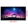 thumbnail image 2 of Christmas Garage Door Decoration, Christmas Garage Door Cover Large Merry Christmas Garage Door Mural Hanging Christmas Banner for Outdoor Holiday Party Style, 2 of 2
