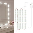 thumbnail image 1 of Abody LED Makeup Mirror Lights 42LEDs Dimmable Touch Control Vanity Mirror Lights Bathroom Mirror Light with USB Cable LED Strip Lights Dressing Mirror, 1 of 7
