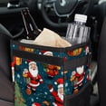 thumbnail image 6 of Santa Claus Foldable Car Trash Can with Lid, Leak-proof Hanging Storage Bag - Trash Can for Car, Car Garbage Can, 6 of 6