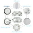 thumbnail image 4 of 2019 New USB Desk Fan Three Speed Settings, Super Quiet, 360° Up and Down, Perfect for Home, 4 of 6