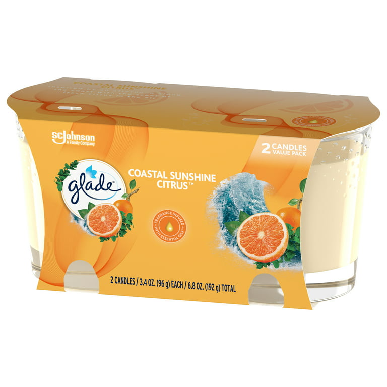 Cool Citrus Breeze Candle — 6 oz