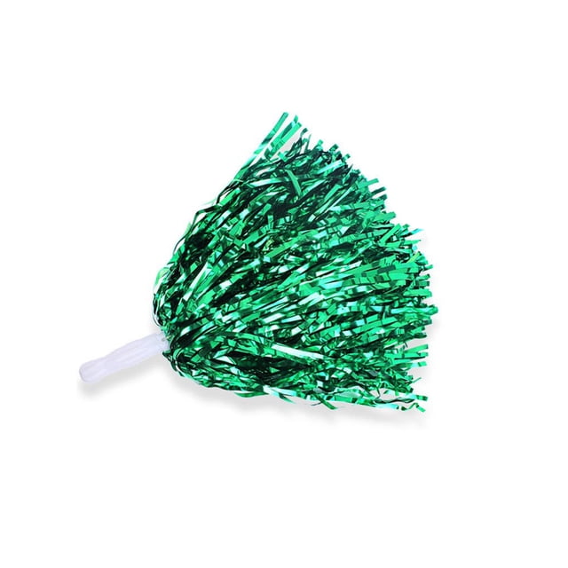 Advancent Paquete de 2 pompones de porristas, deportes escolares, Club, música, competición de baile, pompones de animadora, decoración de fiesta para Kits de decoración para fiestas Verde Advancent HA071141-04