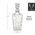 thumbnail image 4 of Viski Prism Whiskey Decanter, Liquor Carafe, Party, Home Bar Gifts, 29oz, 4 of 6