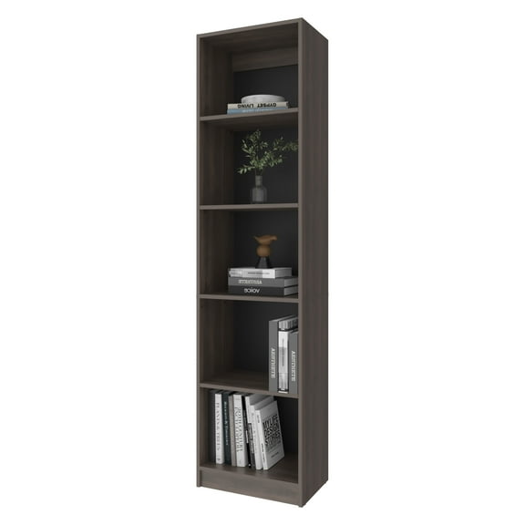 5 Shelves Bookcase with Adjustable Shelves 71.1" Bookshelf with Open Cube for Home