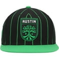 thumbnail image 2 of Men's Mitchell & Ness Black Austin FC Team Pin Snapback Hat, 2 of 5