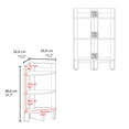 thumbnail image 3 of 31.70" Tall - Ample Space for Display - Small Bedrooms - Modern Look, 3 of 4