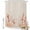 DarkOrange Light Beige, variant on Shower Curtain Watercolor Flowers Leaf Shower Curtains for Bathroom Decor, Waterproof Polyester Shower Curtain Set with Hooks, Standard Size 72" x 72" Red Floral