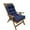 A, variant on High Back Chair Cushion with Memory Foam, Thickened One-Piece Dining Kitchen Office Chair Pad with Secure Ties, Indoor Outdoor Furniture Seat Cushion for Enhanced Comfort and Support