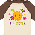 thumbnail image 4 of Inktastic Sunny Big Sister Girls Long Sleeve Baby Bodysuit, 4 of 5