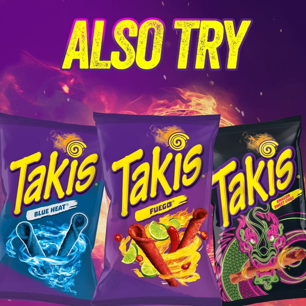 Takis Intense Nacho 17oz - Vegan snack chips for healthcare