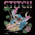 thumbnail image 2 of Mens Lilo & Stitch Surfing Stitch Lightweight Hoodie, 2 of 4